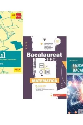Pachet Bacalaureat 2026. Eseul. Literatura Romana. Pregatire individuala pentru proba scrisa, Matematica M_Mate-Info si Fizica - Liliana Paicu, Gheorghe Iurea, Eugen Stefan Lakatos