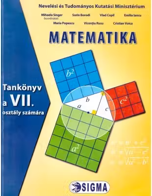 Matematica. Manual pentru clasa a 7-a in limba maghiara
