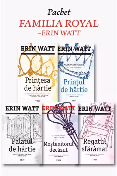 Pachet Seria „Familia Royal” – Erin Watt