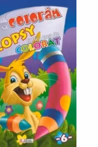 Sa coloram cu Flopsy - Cartea mea de colorat (format A4)