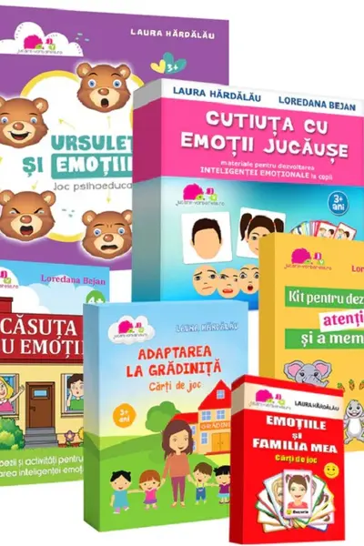 Emoții și cuvinte: Jocuri și activități pentru copiii cu autism