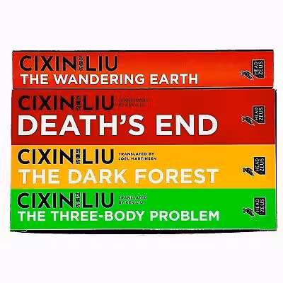 Cixin Liu Three Body Problem 4 Books Collection Set - The Three-body Problem The Dark Forest Death..