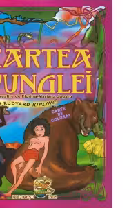 Cartea junglei - carte de colorat