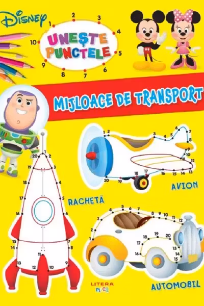 DISNEY. UNESTE PUNCTELE. MIJLOACE DE TRANSPORT