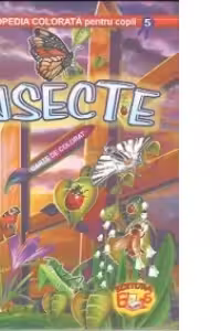 Insecte - Carte de colorat
