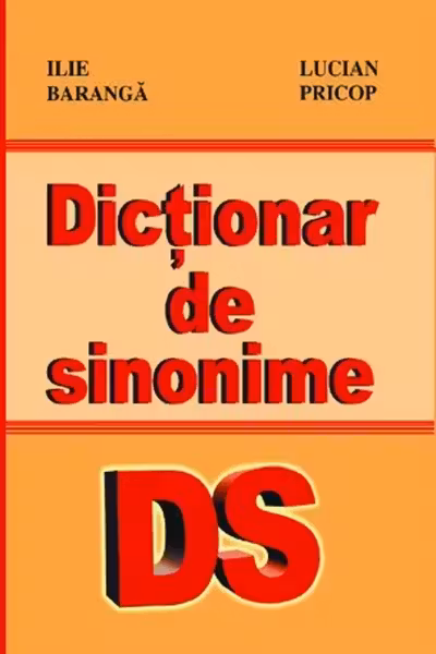 Dicționar de sinonime