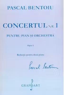 Concertul numarul 1 pentru pian si orchestra