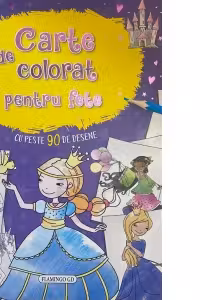 Carte de colorat pentru fete