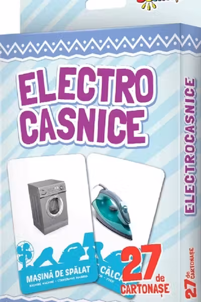 27 de cartonase. Electrocasnice