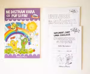 Pachet evaluare finala in gradinita „Ne distram vara cu Puf si Fin”, 4 ani