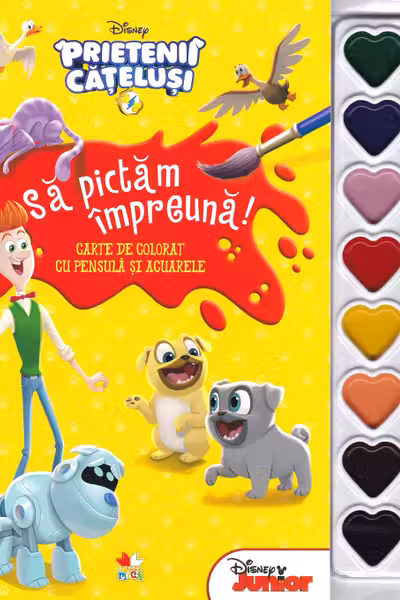 DISNEY. PRIETENII CATELUSI. SA PICTAM IMPREUNA!