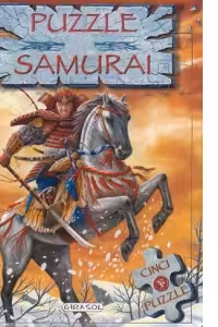 Samurai. Carte-puzzle cu 24 de piese (contine 5 puzzle)