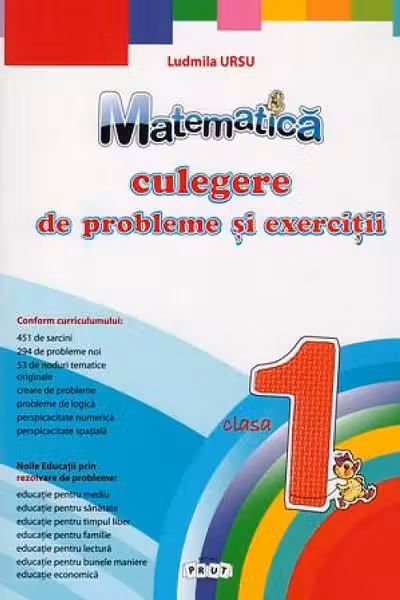 Matematica cl.1 Culegere de probleme si exercitii - clasa 1