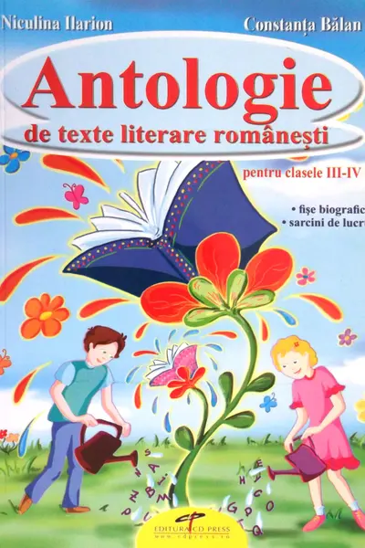 Antologie de texte literare românești cls III-IV