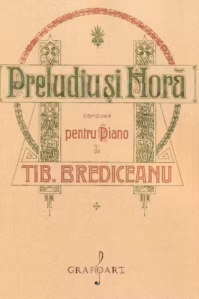 Preludiu și hora pentru pian