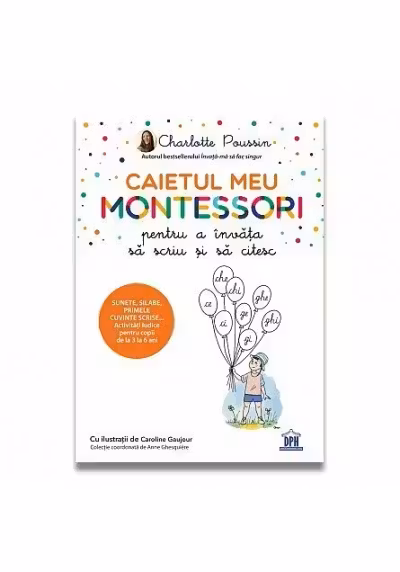 Caietul meu Montessori pentru a invata sa scriu si sa citesc