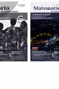 Pachet Bacalaureat 2026 (2 carti): 1. Istoria pe intelesul tuturor; 2. Matematica pe intelesul tuturor M-Mate-INFO & M-ST-NAT