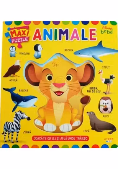 DISNEY BEBE. ANIMALE. Maxi rebus