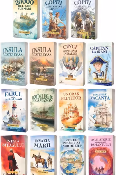 Pachet 15 volume: Jules Verne