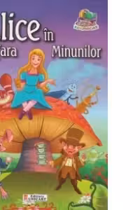 Alice in Tara Minunilor. Carte de colorat + poveste (format A5) (Colectia Creionul fermecat)