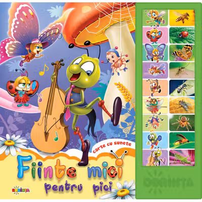 Fiinte mici pentru pici - carte cu sunete