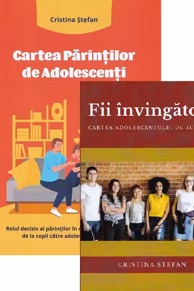 Pachet Cartea părinților de adolescenți + Fii învingător!