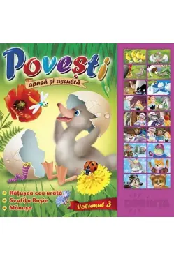 Carte cu sunete. Povesti volumul 3