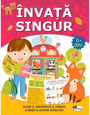 Invata singur. Carte de activitati +6 ani