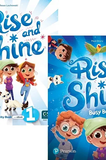 Set: Rise and Shine Level 1. Activity Book and eBook + Busy Book