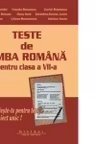 Teste pentru clasa a 7-a Limba si literatura romana