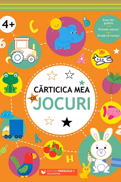 Carticica mea cu jocuri (4 ani+)