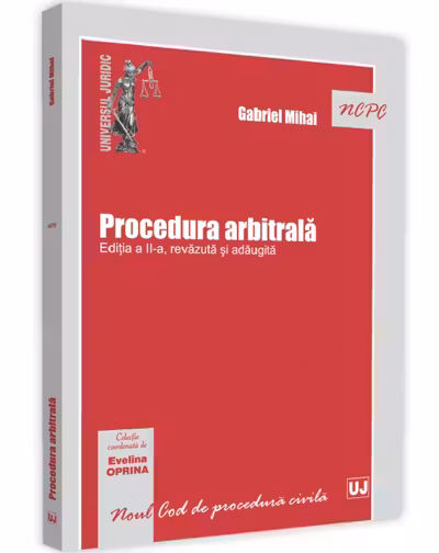 Procedura arbitrală Ed.2