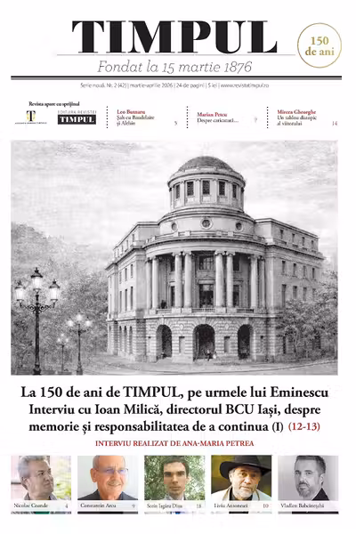 Revista Timpul Nr.2 Martie-Aprilie 2026