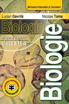 Biologie, manual pentru clasa a 9-a
