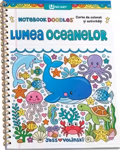 Lumea oceanelor. Carte de colorat si activitati