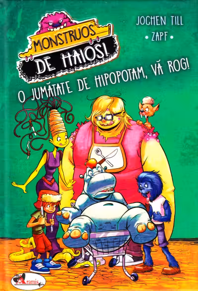 Monstruos de haios. O jumatate de hipopotam, va rog!