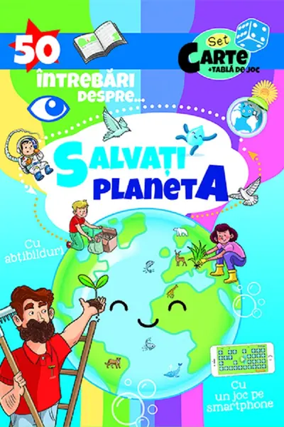 50 Intrebari despre ... Salvati Planeta ( cu abtibilduri)