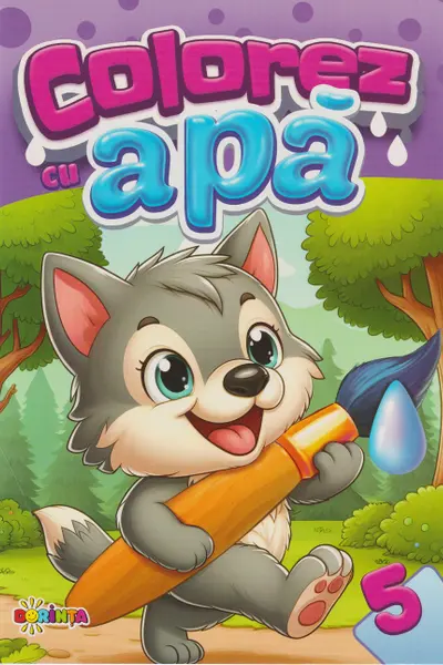 Colorez cu apa 5 - Lup