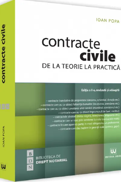 Contracte civile. De la teorie la practica
