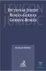 Dictionar juridic roman-german, german-roman ed.2015
