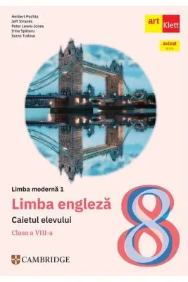 Limba engleză. Limba modernă 1 - Clasa 8 - Caietul elevului