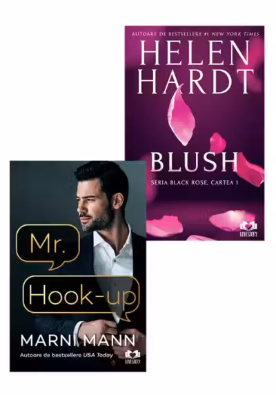 Pachet Mr. Hook-up + Blush. Set 2 carti