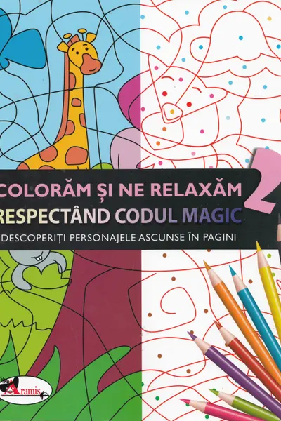 Colorăm și ne relaxăm respectând codul magic 2