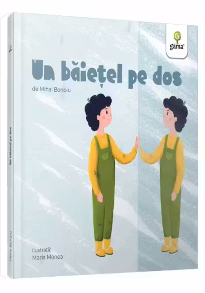 Un baietel pe dos
