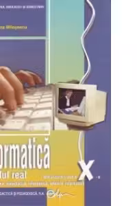 Informatica-profilul real (specializarea: matematica-informatica,intensiv informatica). Manual pentru clasa a X-a