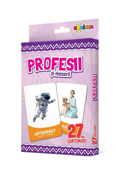 27 de cartonase. Profesii si meserii