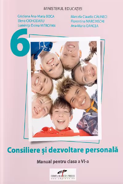 Consiliere și dezvoltare personală - Clasa a 6-a - Manual