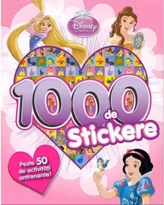 Disney. Printese. 1000 de stickere. Peste 50 de activitati antrenante