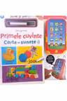 SCRIE SI STERGE. PRIMELE CUVINTE. Carte cu sunete