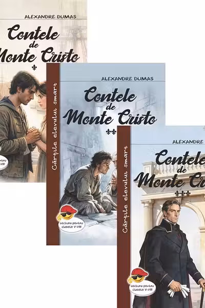 Pachet 3 volume - Contele de Monte-Cristo